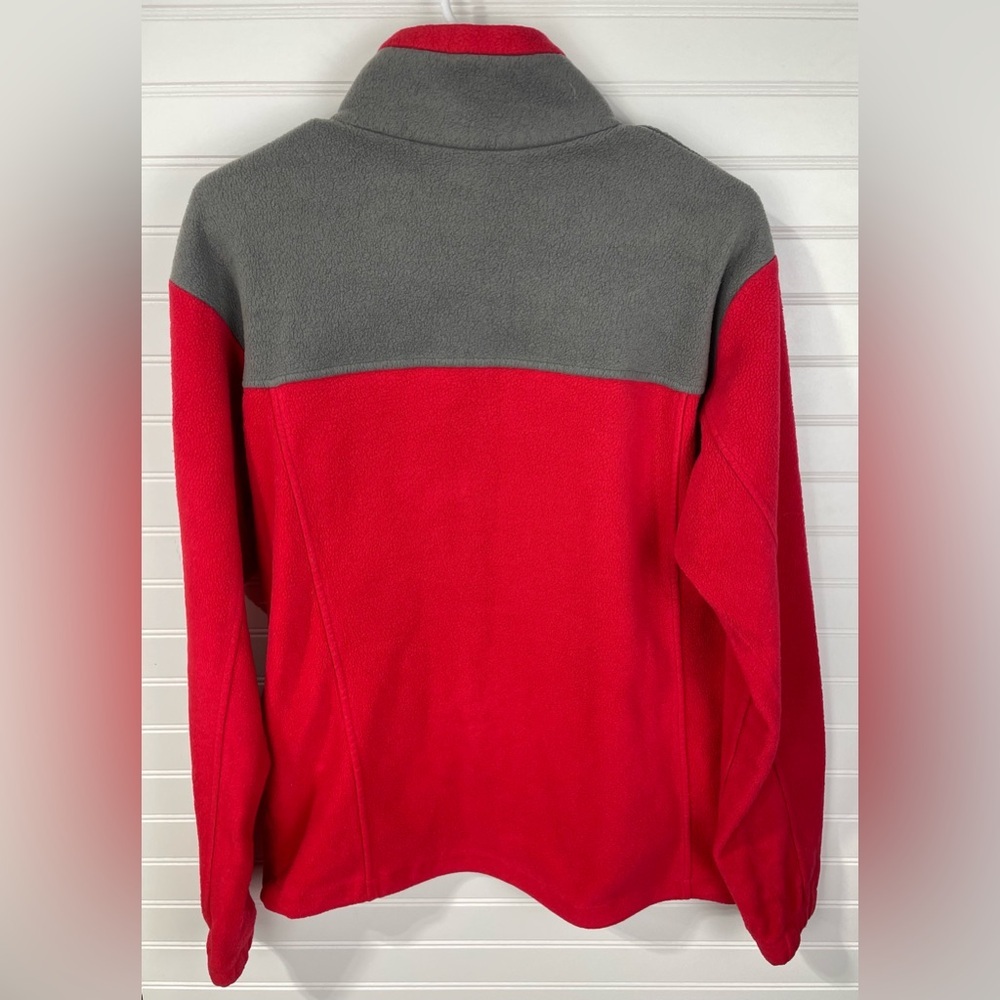 Columbia Red and Gray Jacket Large Mens - Picture 2 of 6